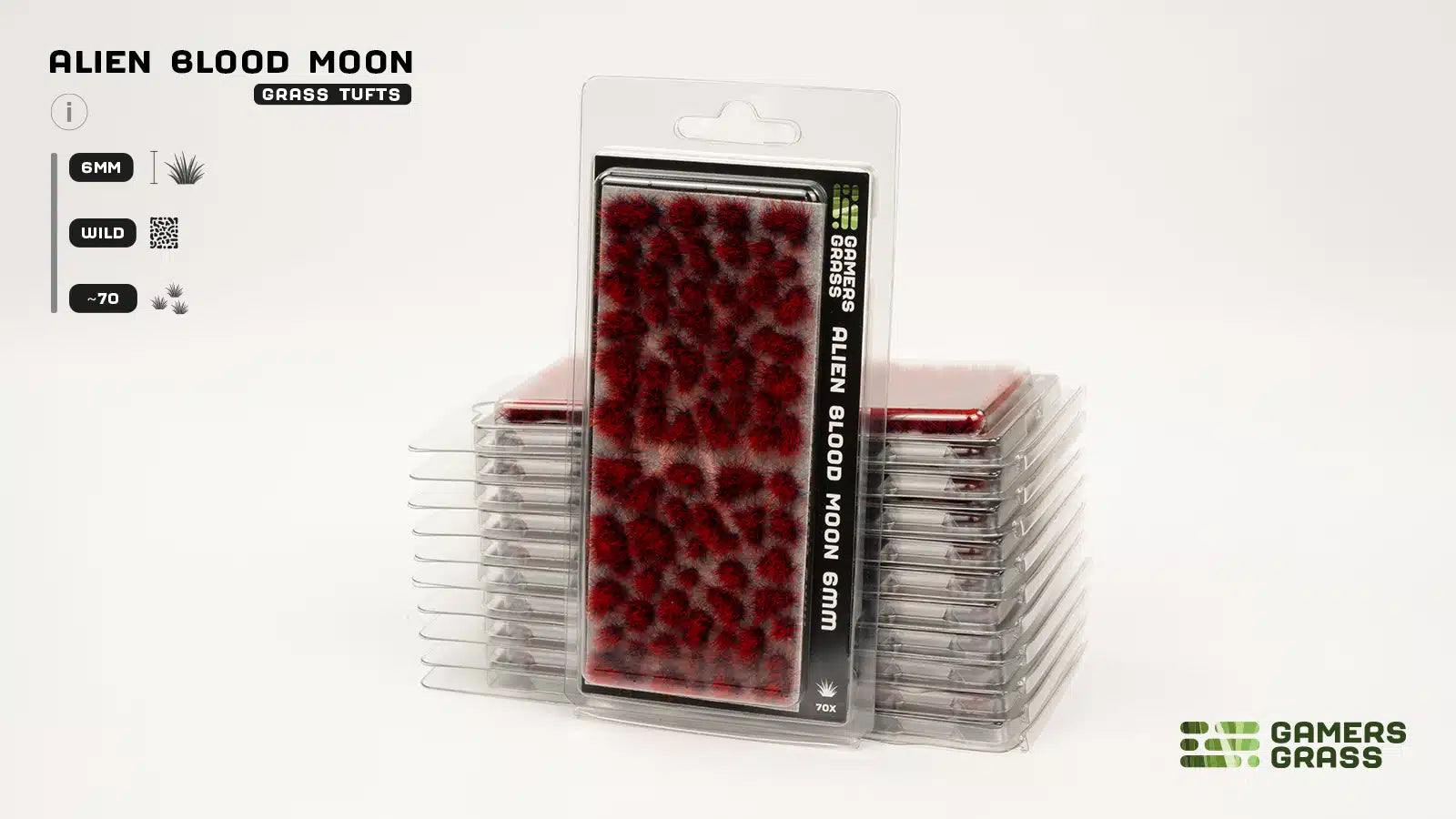 Gamers Grass - Alien Blood Moon 6mm Tuft - Wild