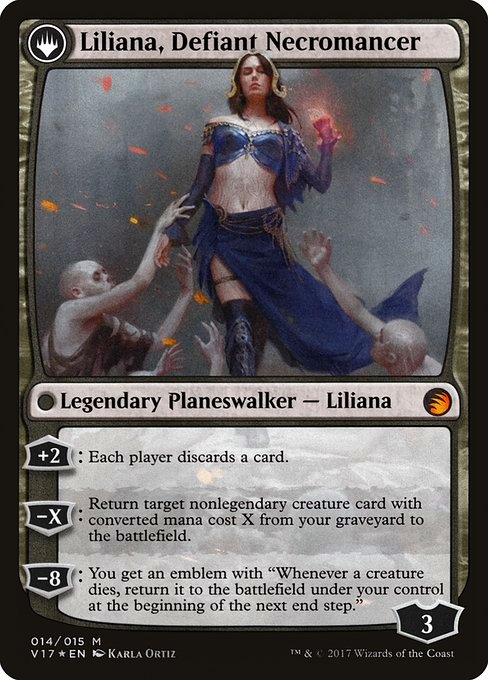 Liliana, Heretical Healer (14) [From the Vault: Transform] Reverse