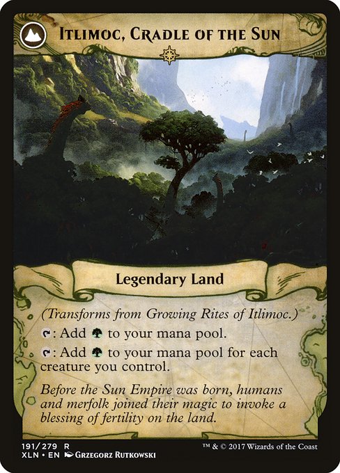 Growing Rites of Itlimoc (191) [Ixalan] Reverse