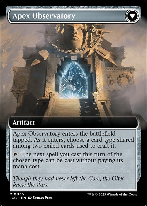 Eye of Ojer Taq (Extended Art) (35) [The Lost Caverns of Ixalan Commander] [Extended Art] Reverse