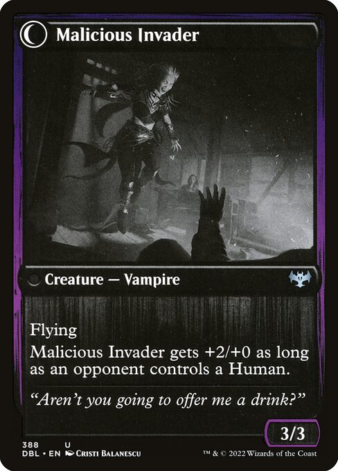 Innocent Traveler (388) [Innistrad: Double Feature] Reverse