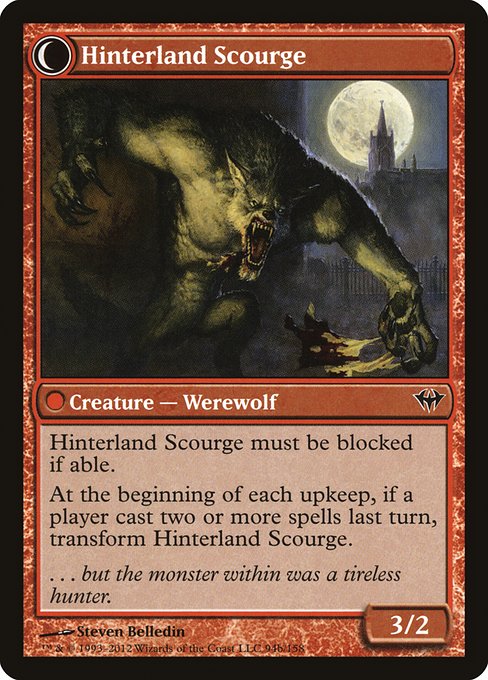 Hinterland Hermit (94) [Dark Ascension] Reverse