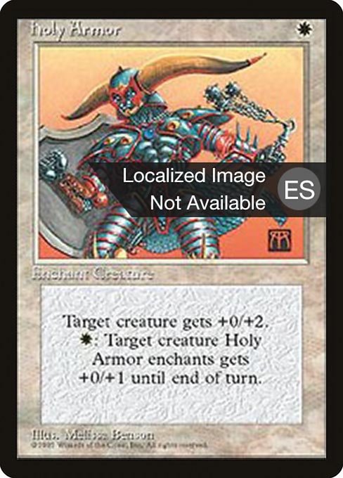 Holy Armor (29) [Fourth Edition Foreign Black Border]
