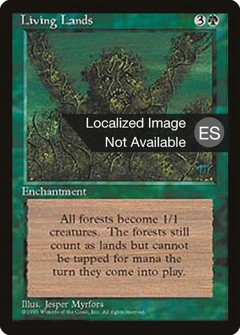 Living Lands (260) [Fourth Edition Foreign Black Border]