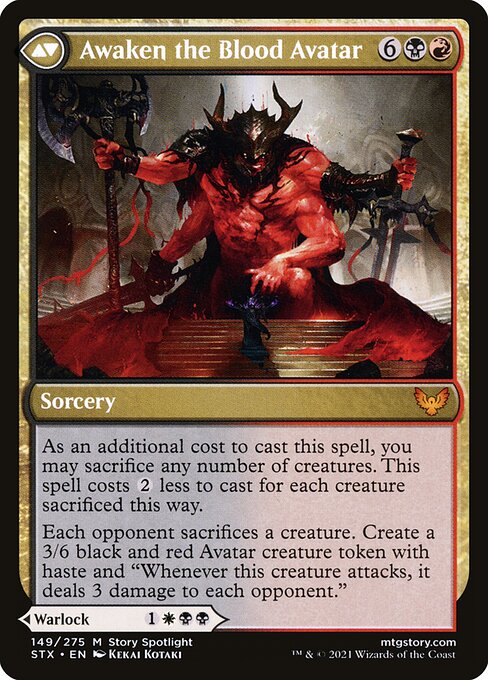 Extus, Oriq Overlord (149) [Strixhaven: School of Mages] Reverse