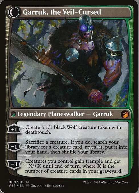 Garruk Relentless (9) [From the Vault: Transform] Reverse
