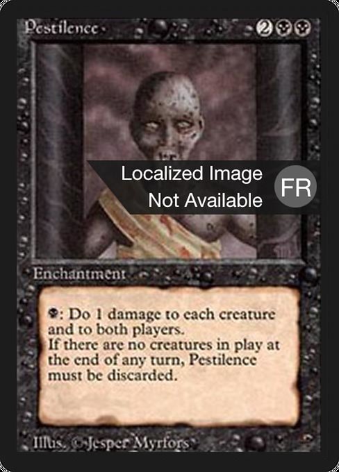 Pestilence (122) [Foreign Black Border]
