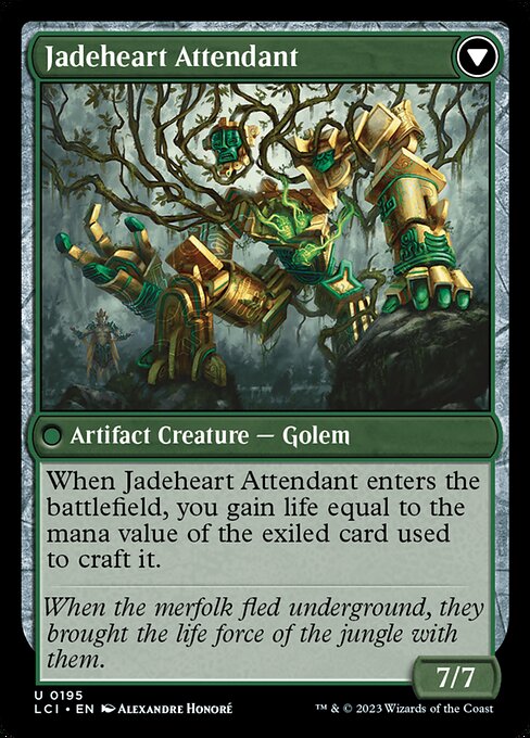 Jade Seedstones (195) [The Lost Caverns of Ixalan] Reverse