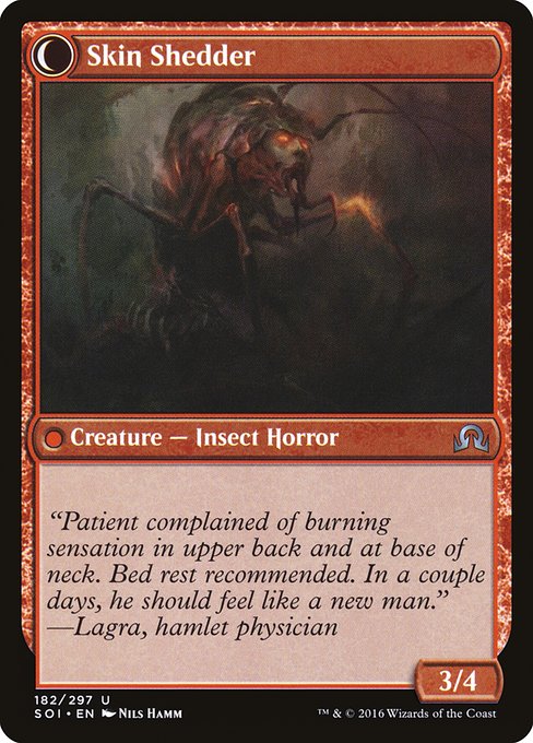 Skin Invasion (182) [Shadows over Innistrad] Reverse