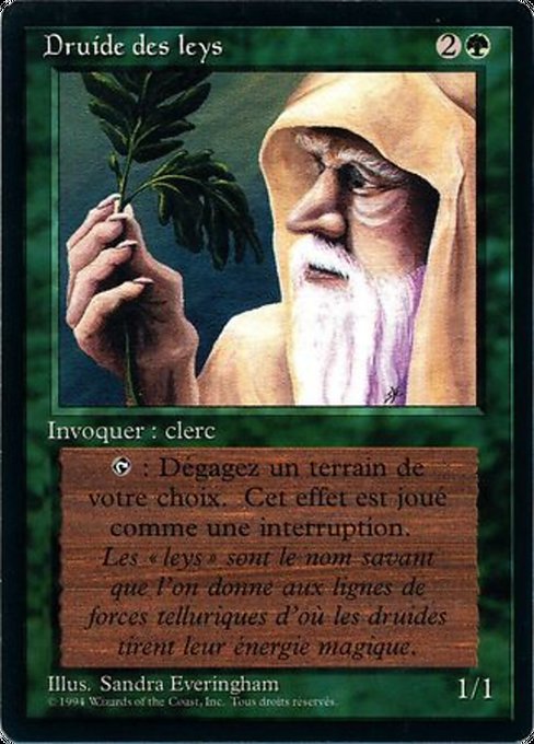 Ley Druid (206) [Foreign Black Border]