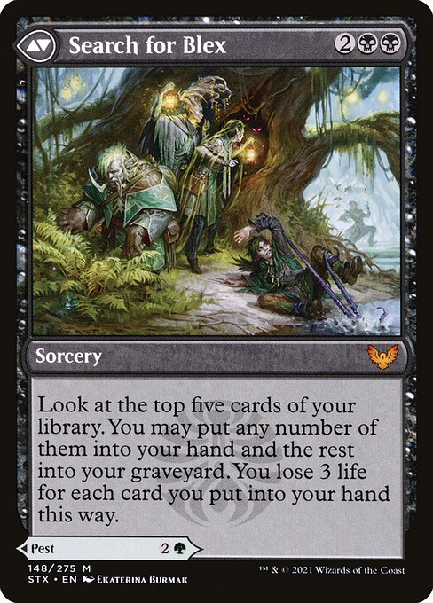 Blex, Vexing Pest (148) [Strixhaven: School of Mages] Reverse