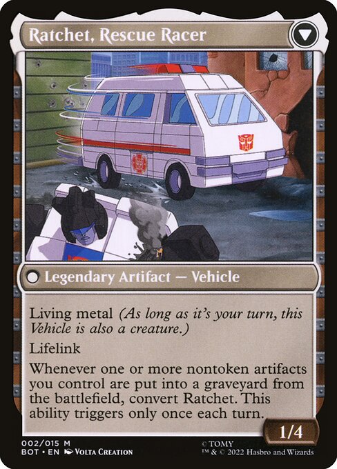 Ratchet, Field Medic (2) [Transformers] Reverse