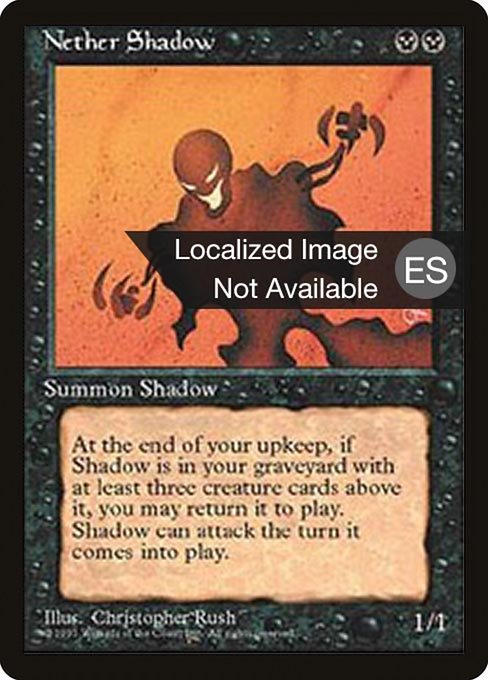 Nether Shadow (149) [Fourth Edition Foreign Black Border]