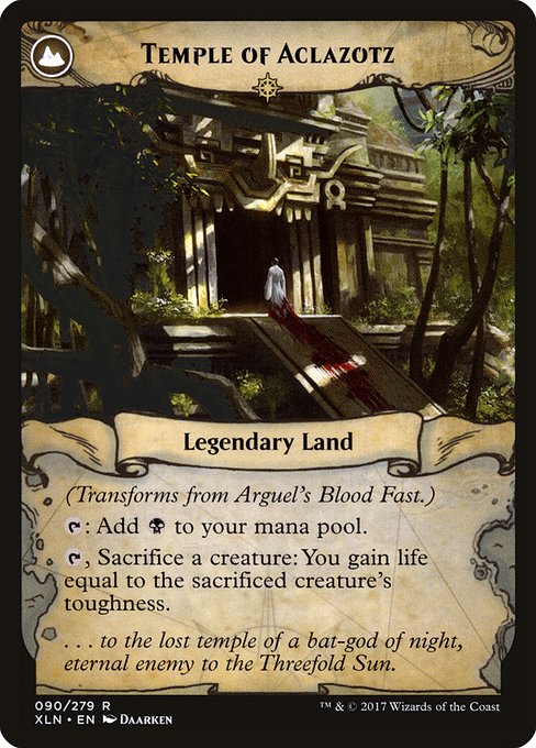 Arguel's Blood Fast (90) [Ixalan] Reverse