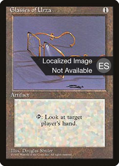 Glasses of Urza (321) [Fourth Edition Foreign Black Border]
