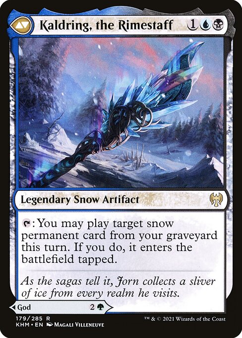 Jorn, God of Winter (179) [Kaldheim] Reverse