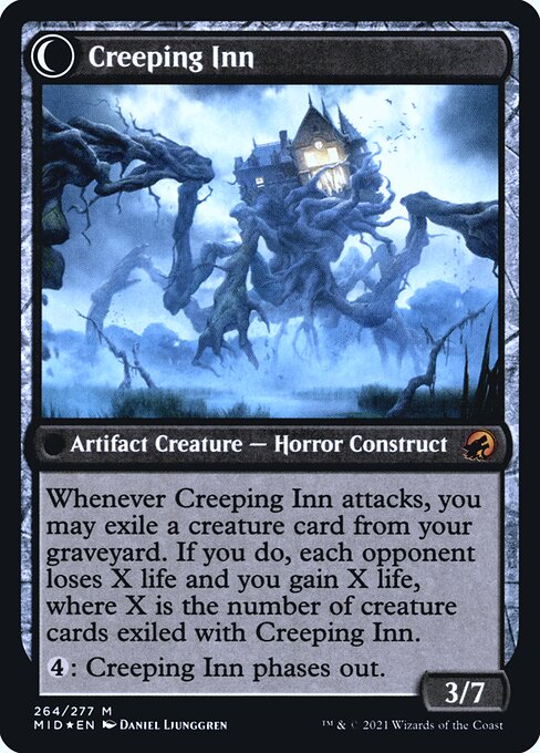 Hostile Hostel (264) [Prerelease Cards] Reverse