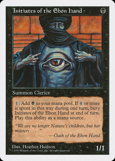 Initiates of the Ebon Hand (169) [Fifth Edition]