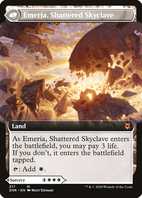Emeria's Call (Extended Art) (317) [Zendikar Rising] [Extended Art] Reverse
