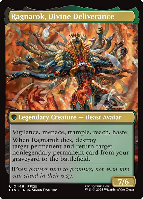 Ragnarok, Divine Deliverance (446b) [Final Fantasy]