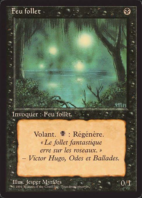 Will-o'-the-Wisp (137) [Foreign Black Border]