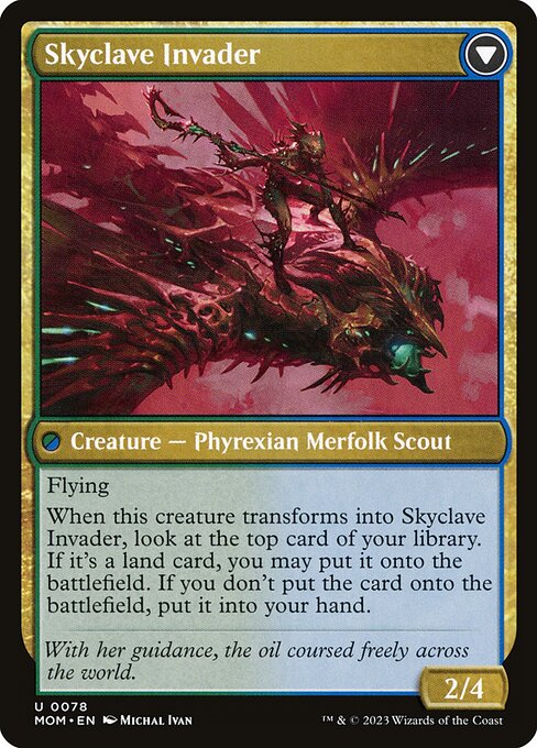 Skyclave Aerialist (78) [March of the Machine] Reverse