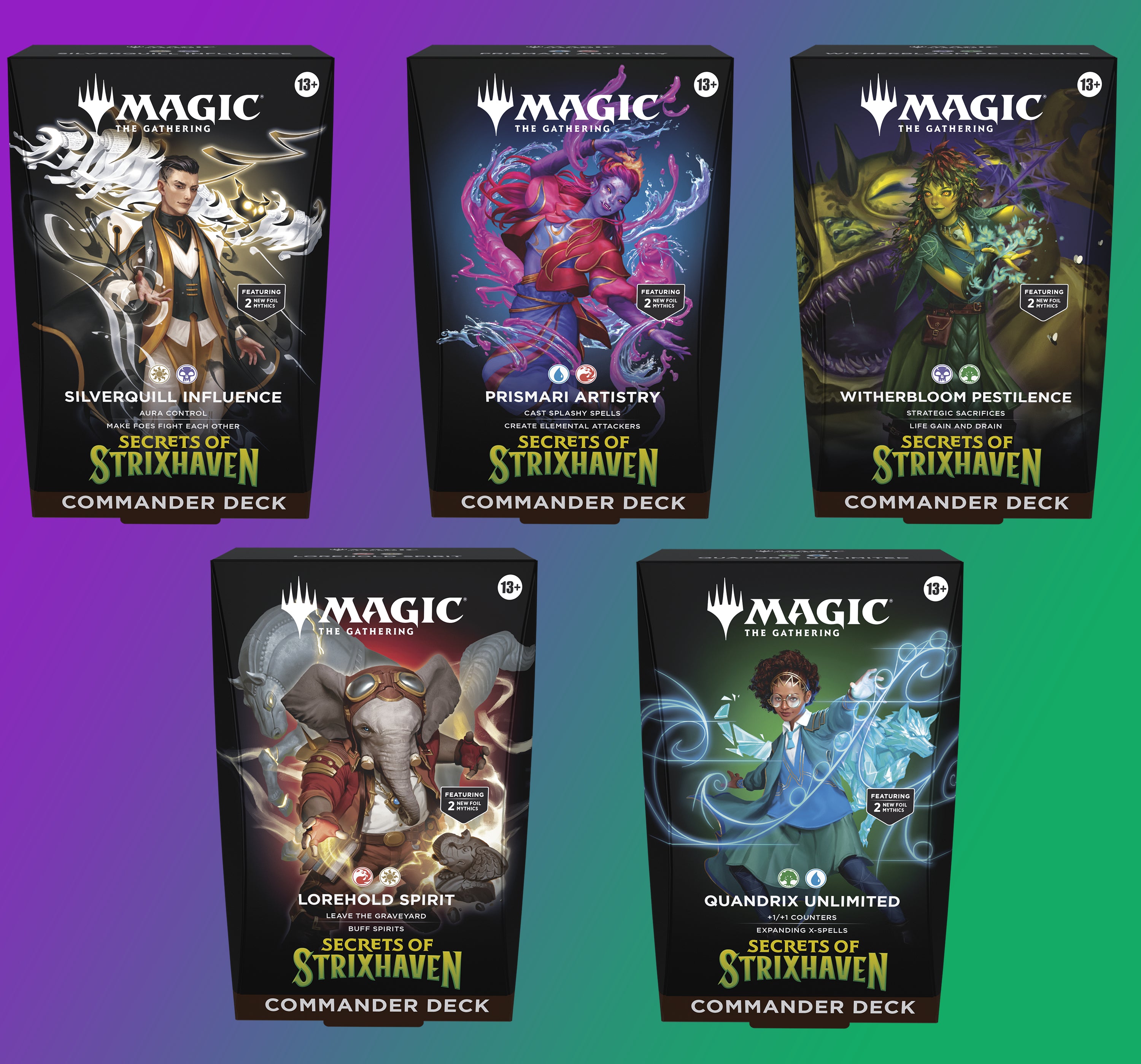 Secrets of Strixhaven Commander Deck (Pre-Order)