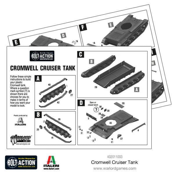 Bolt Action Cromwell Cruiser Tank (anglais)