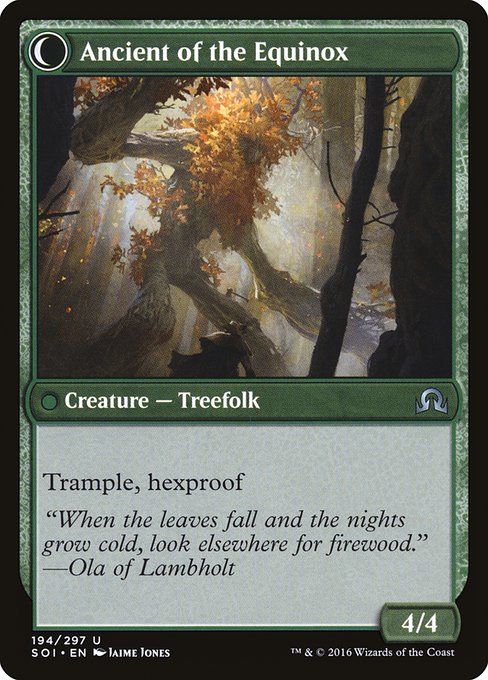 Autumnal Gloom (194) [Shadows over Innistrad] Reverse