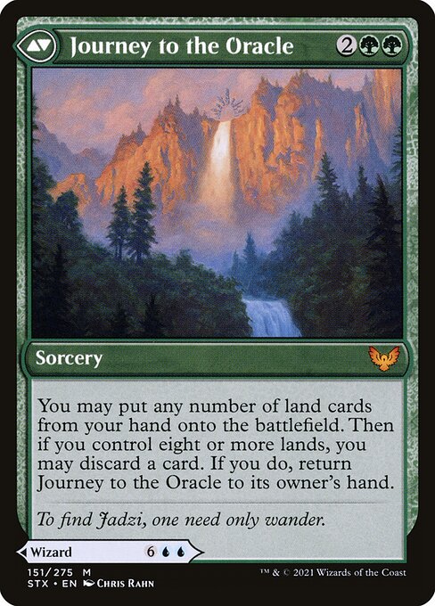 Jadzi, Oracle of Arcavios (151) [Strixhaven: School of Mages] Reverse