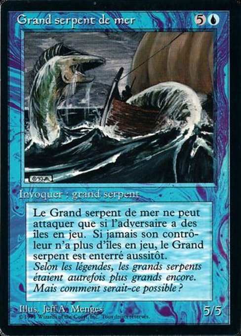 Sea Serpent (78) [Foreign Black Border]