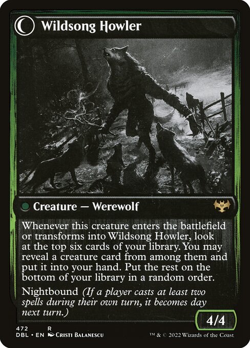 Howlpack Piper (472) [Innistrad: Double Feature] Reverse