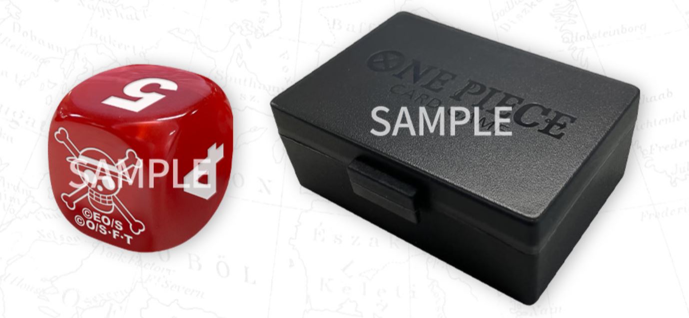 JCC One Piece : Dés et étui officiels