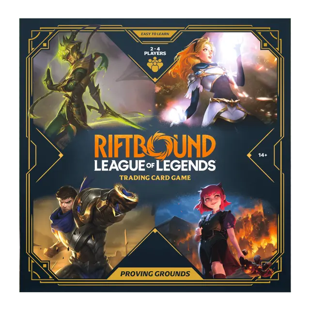 Jeu de cartes à collectionner League of Legends Riftbound : Coffret Terrains d'épreuve