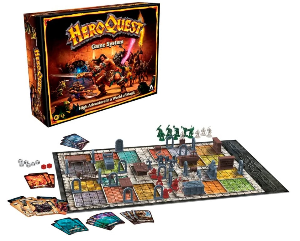 HeroQuest (anglais) (endommagé)