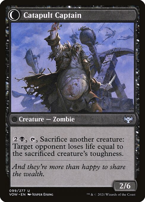 Catapult Fodder (99) [Innistrad: Crimson Vow] Reverse
