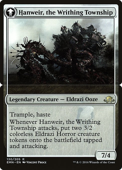 Hanweir, the Writhing Township (130bs) [Eldritch Moon Promos]