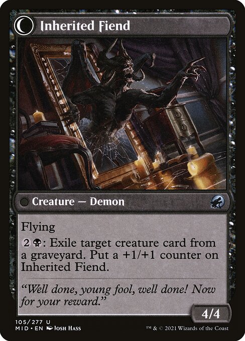 Heirloom Mirror (105) [Innistrad: Midnight Hunt] Reverse