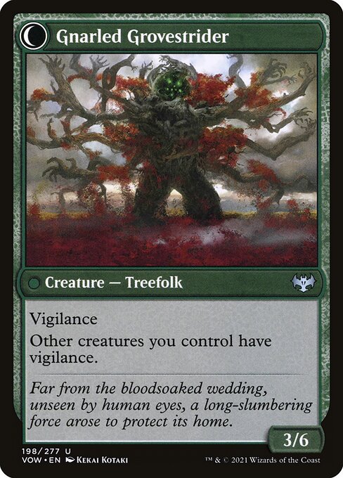 Dormant Grove (198) [Innistrad: Crimson Vow] Reverse