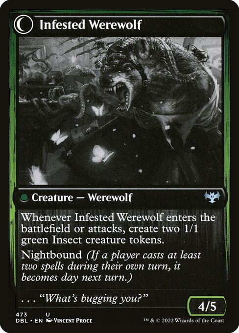 Infestation Expert (473) [Innistrad: Double Feature] Reverse