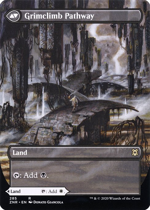 Brightclimb Pathway (Borderless) (285) [Zendikar Rising] [Borderless] Reverse