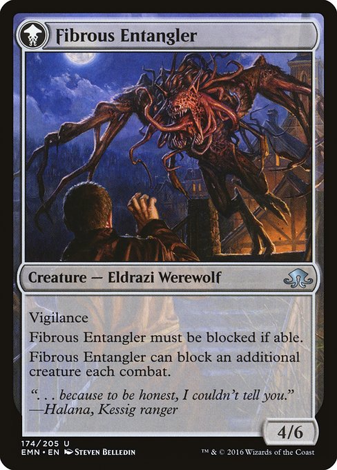 Tangleclaw Werewolf (174) [Eldritch Moon] Reverse