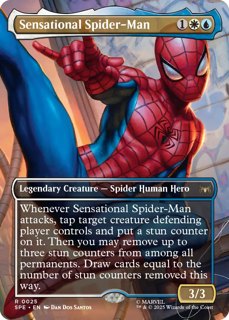 Magic: The Gathering Marvels Spider-Man Scene Box
