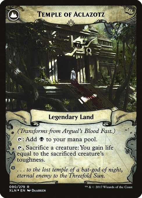 Arguel's Blood Fast (90) [Prerelease Cards] Reverse