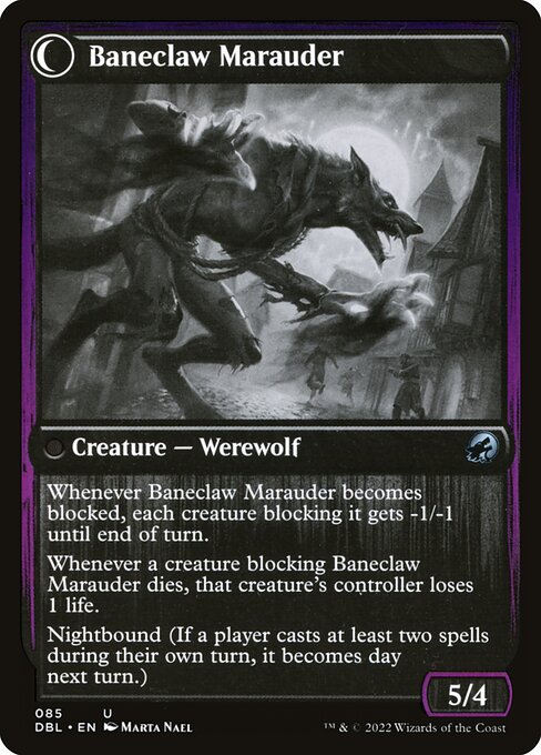Baneblade Scoundrel (85) [Innistrad: Double Feature] Reverse
