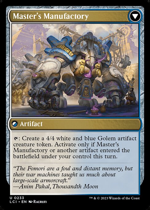 Master's Guide-Mural (233) [The Lost Caverns of Ixalan] Reverse