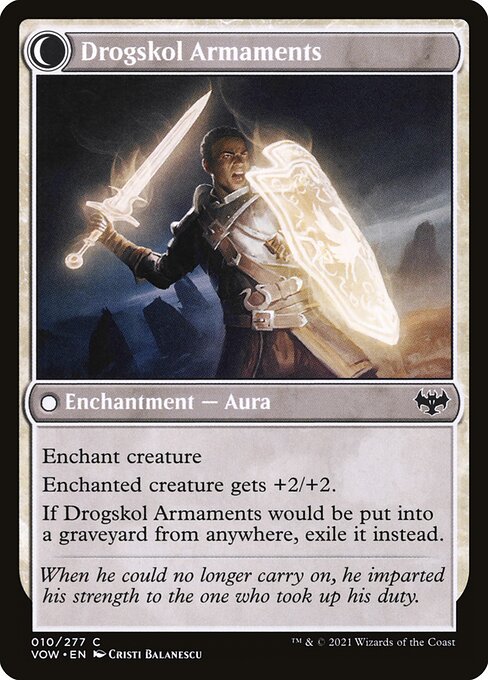 Drogskol Infantry (10) [Innistrad: Crimson Vow] Reverse
