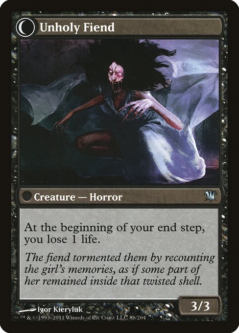Cloistered Youth (8) [Innistrad] Reverse