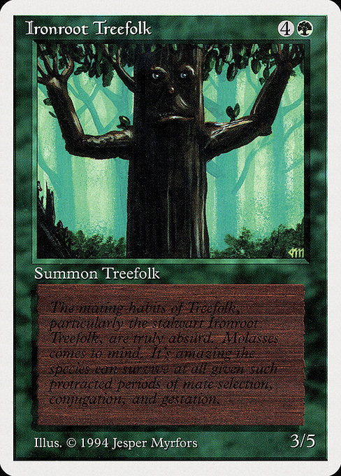 Ironroot Treefolk (204) [Summer Magic / Edgar]