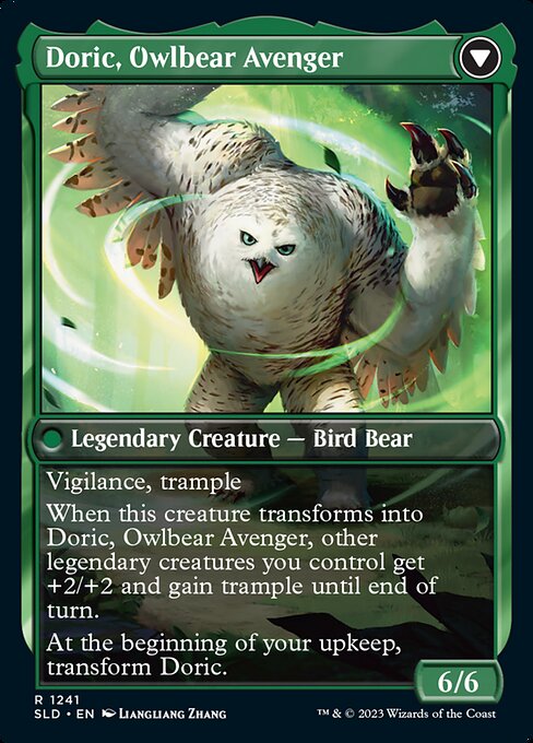 Doric, Nature's Warden (1241) [Secret Lair Drop] Reverse